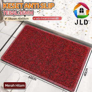 Keset Karet Mie Bihun Empuk 40x60cm / Keset Anti slip tebal 16MM 2 Warna PRESSAN PINGGIR YANG RAPI