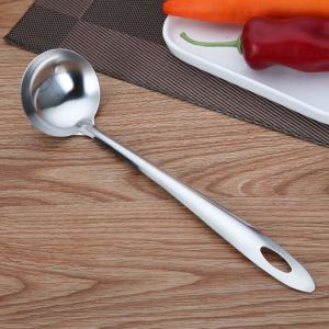 Muôi Vá Múc Canh Inox / Muôi Thủng Vớt Thức Ăn Topping Đồ Lẩu - Muôi Múc Trân Châu - Muỗng Múc Canh / Muỗng Thủng Inox - Vá Vớt Mì Phở Bún Miến Tiện Lợi