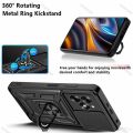 itel A70 2023 Shockproof Armor Casing For For itel A70 itelA70 A 70 70A 4G 5G 2023 Push Pull Camera Protect Phone Case Car Magnet Holder Ring Shockproof Back Cover. 