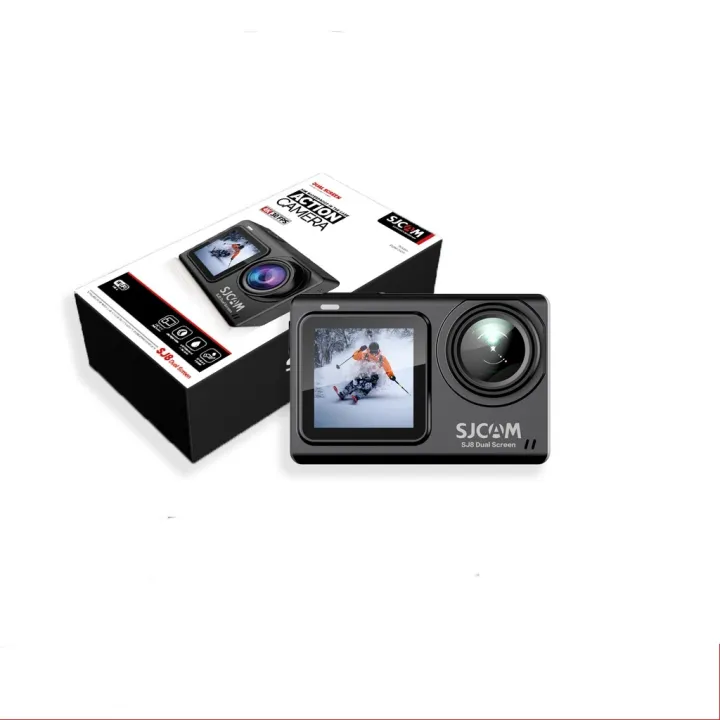 SJCAM กล้องแอคชั่น SJ8 หน้าจอคู่ Dual Screen 4K 30FPS 12MP กันน้ำได้ มี WiFi มองเห็นตอนกลางคืน กล้องกีฬาหน้าจอสัมผัส 2.33 นิ้ว https://wayoza.com