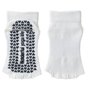 Chống trượt miếng chia ngón chân phòng tập thể dục vớ cotton Thiết kế gọn nhẹ đóng chặt phù hợp Yoga Pilates hở ngón Vớ qua mắt cá chân cho phụ nữ