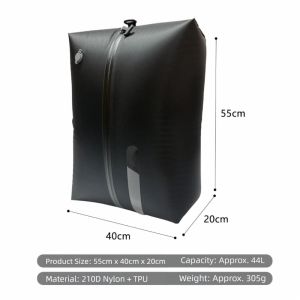 Sacesr 44L Vacuum Bags for Travel Reusable Waterproof Vacuum Compression Bag Dustproof Space Saver Luggage Vacuum Storage Bag Backpack P9M4Y
