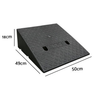 Dốc bục cao 18cm- MÀU ĐEN Dốc bục dắt xe máy cầu dắt xe máy bậc cho xe lên xuống bục ô tô cầu cho ô tô lên xuống