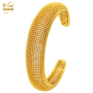 Super Multi-Style celet bangles 24K Gold-Plated Hollow Carved Totem Bridal celet