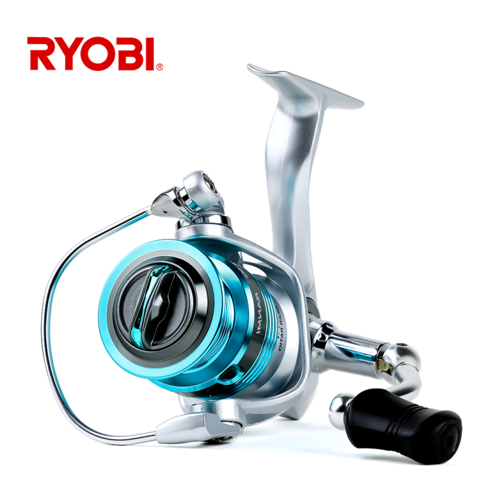 Ryobi Ranmi 1pc Spinning Reel With High-Strength Body, Eva Handle, 5.2:1  Gear Ratio, Bearing For Saltwater And Freshwater Fishing