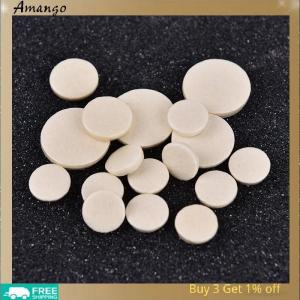 Amango 17PCS Clarinet key Pads White Musical Woodwind Wind Music Instrument Replacement