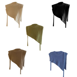 Graceful Scarf Shawl For Women Winter False Collar Scarfs for Women Wrap for Women Shawl Collar Scarf Knitted