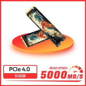 Glorimemo SSD M.2 NVMe 512GB Ssd M2 2280 PCIe 4.0 SD Nmve Gen4 Hard Disk Drive Internal Solid State Drive for Laptop Desktop