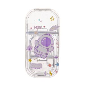 Universal Clear Invisible Phone Stand Acrylic Cartoon Accessories Retractable Foldable Phone Holder