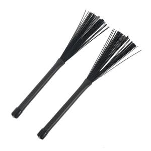 1Pair Rod Drum Sticks Brush Professional Nylon Drumsticks Brushes Multi-Rod Bundle Sticks Nylon Dowels Enduring