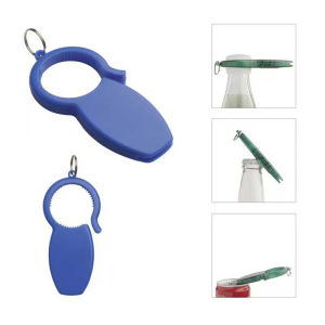 3-in-1 Bottle Opener Beer Beverage Multifunctional Bottle Opener with Keychain