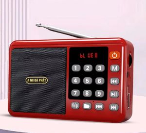 Máy nghe nhạc máy nghe kinh phật Loa Bluetooth A Mi Đà Phật