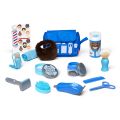 (ของแท้ USA) ของเล่นเด็กผู้ชาย โกนหนวด ตัดผม ปัตตาเลี่ยน Barber Shop Play Set Melissa & Doug รุ่น 31810. 
