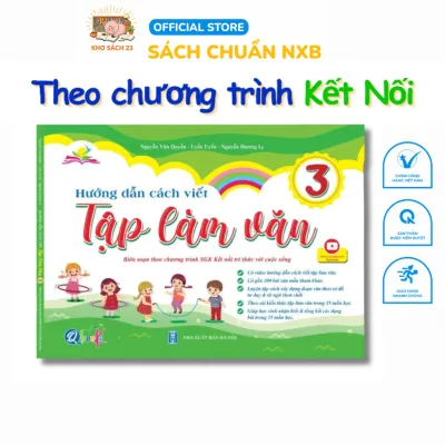 Sách - Hướng Dẫn Cách Viết Tập Làm Văn Lớp 3 - Kết Nối Tri Thức Với Cuộc Sống
