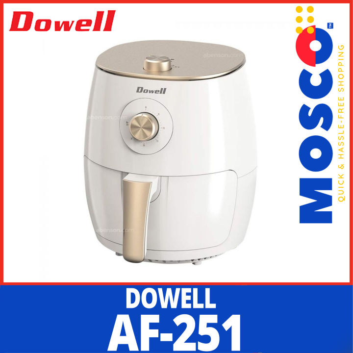Dowell AF251 l 2.5 Liters, Air Fryer, Temperature Control Lazada PH