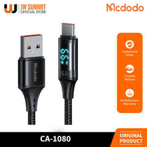 Mcdodo CA-1080 6A (Max.) USB-A to Type-C 1.2M Fast Charging Aluminum Alloy Data Cable