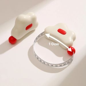 GONOVO Tự động thu gọn bằng một nút bấm Thước đo mềm Thước đo hai thang đo Thiết kế từ tính Thước đo từ tính Di động Đo lường chính xác Thước đo may vá Sử dụng trong gia đình