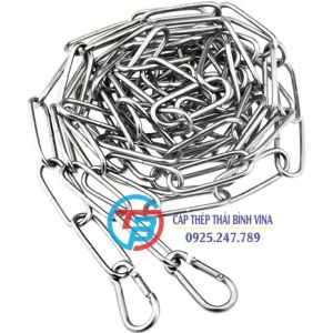 Dây phơi quần áo Dây xích INOX 304 - cáp thép thái bình vina