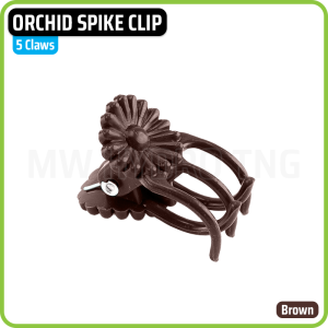10 Pcs - Orchid Flower Spike Plant Support Clip | Klip Jepitan Penyangga Tangkai Bunga Anggrek Dekoratif