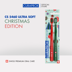 ULTRA SOFT Toothbrush CS 5460 2pcs Curaprox Special Limited Edition Duos for Sensitive Gums