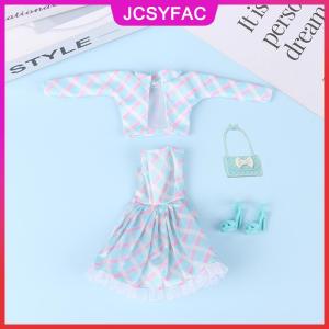 JCSYFAC Thời Trang Áo Bông Áo Khoác Mùa Đông Ăn Mặc Dài Quần Áo Áo Khoác Lông Thú Búp Bê Phụ Kiện Đồ Chơi