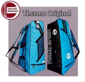 TAS RAKET RANSEL 2R THERMO YUSNA DP JUMBO BADMINTON BULUTANGKIS KUALITAS ORIGINAL