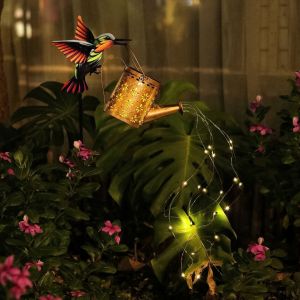 FM Santa Claus Solar Light Outdoor Christmas Decorations Waterproof Solar Powered Santa Figurine Garden Lawn Light Festive Yard Patio Decor