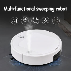 COD XIAOMI 3-In-1Intelligent Smart Automatic Spray Cleaning Robot Sweeping Robot MINI Wet and Dry for Home Use Ultra-thin Silent Vacuum Cleaner Multifunctional Vacuum Sweeping Robot