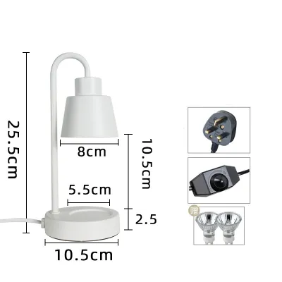 [😀SG Ready Stock]Scented Candles Electric Candle Warmer Lamp Expand Fragrance Mini Small Aromatherapy Atmosphere Lamp