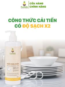 Nước Rửa Chén Sinh Học Enzym Dứa Fuwa3e Can 3.8 Lít Chính Hãng