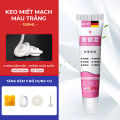 Keo miết mạch bịt khe hở bồn rửa chén, nhà vệ sinh, khô nhanh, chống nấm mốc -Tặng Kèm 04 Phụ Kiện. 