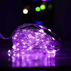 🔥Tamia👍 6 Color LED String Light 10M/5M/3M/1M Silver Wire Fairy Lights Home Christmas Wedding Party Decor By USB