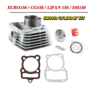 63.5mm Standard Bore Cylinder Kit For Euro150 CG150 Lifan 150 DH150 Motorcycle Engine Parts