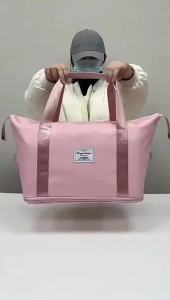 Travel Fitness Waterproof Foldable  Luggage Handbag Outdoor Luggage Storage Bag Dry Wet Separation Fitness Bag Handbag2026