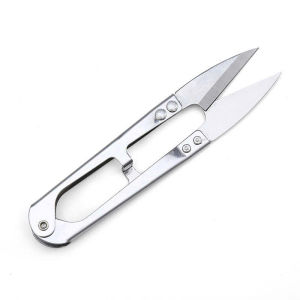 Kéo bấm AKTION NHỎ AK-805S INOX THÂN TRẮNG dài 10.8cm