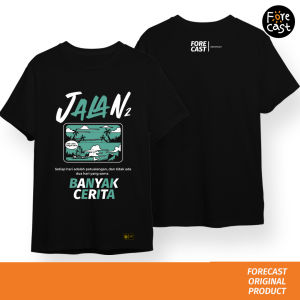 [PREMIUM] Forecast Men Shirt Edisi Jalan Jalan banyak cerita / Kaos Rantau / Kaos Pendaki Gunung / Kaos Jalan Jalan / Kaos Pria