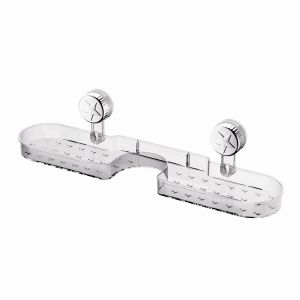 AE Five-pointed star suction cup shelf no-drill wall-mounted shelf for bathroom sink and home use