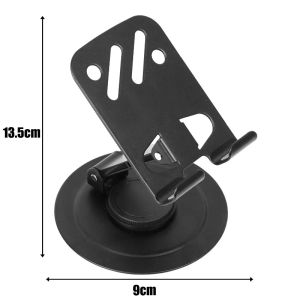 Luxury Metal Desktop Cellphone Holder Stands Foldable 360 Degree Rotatable Phone Bracket for IPhone IPad Samsung Tablet Xiaomi