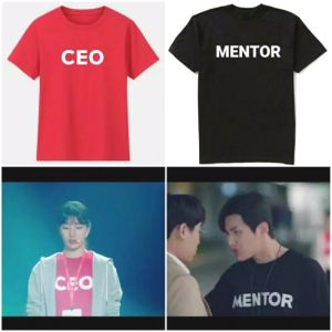 Baju Kaos Tshirt Drama Korea Start Up Ceo Mentor Sandbox Suzy Dalmi Han Ji Pyeong Kpop Fashion