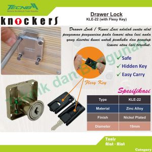 Drawer Lock / Kunci Laci Huben HM-181 (19mm)