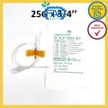 Scalp Vein Set Butterfly Needle 21G 23G 25G 1pcs Winged Infusion Set Sterile Rapid Venous Access. 