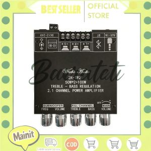 Wireless Audio Receiver – Bluetooth 5.0 TDA7498E 2.1 Channel High Power Subwoofer Amplifier for Car & Home