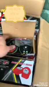 bộ còi ngân xe máy ôtô 12 tiếng mẫu mới loại tốt âm thanh cực lớn xem thông tin sản phẩm