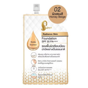 Chaonang Radiance Skin Foundation SPF30 PA+++ รองพื้นเนื้อลิควิดบางเบาเกลี่ยง่าย (แบบซอง) ขนาด 5 กรัม