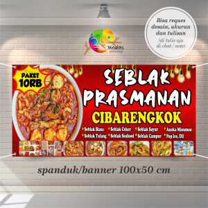 Cetak Spanduk Banner Seblak Parasmanan