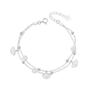 LUMINELLEB Multi-layer Charm Bracelet Copper Star Lucky Bead Bracelets Adjustable Light Luxury Double-layer Jewelry Women