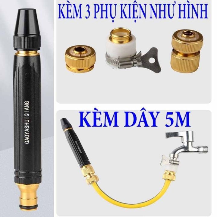 Vòi Xịt Tăng Áp Rửa Xe Cao Cấp - Dây Xịt Nước Tưới Cây Tăng Áp Lực Cao 300% Chống Xoắn Dây Thông Minh. Vòi Xịt Rửa Xe, tưới cây - Bộ Vòi Xịt Tăng Áp Rửa Xe ,( Rửa Xe,Tưới Cây...)