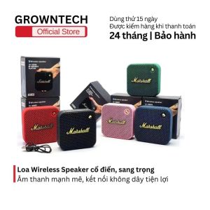 Loa bluetooth không dây cổ điển sang trọng wireless speaker âm thanh sống động kết nối ổn định phù hợp decor phòng khách