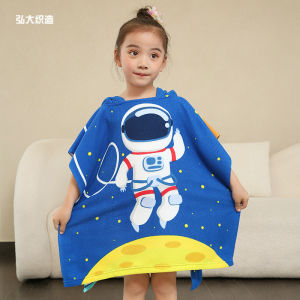 Premium collection Towel hood ผ้าเช็ดตัวเด็ก ผ้าเช็ดตัวคลุมว่ายน้ำ ผ้าคลุมอาบน้ำเด็ก หนากว่าเดิม สัมผัสนุ่ม ซับน้ำดี