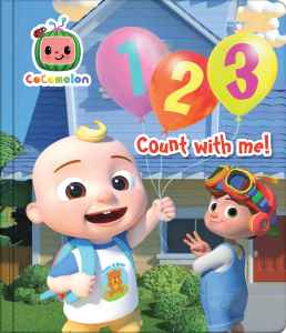 CoComelon Count 123 Board Book for Preschool Kids to Learn Numbers & Counting